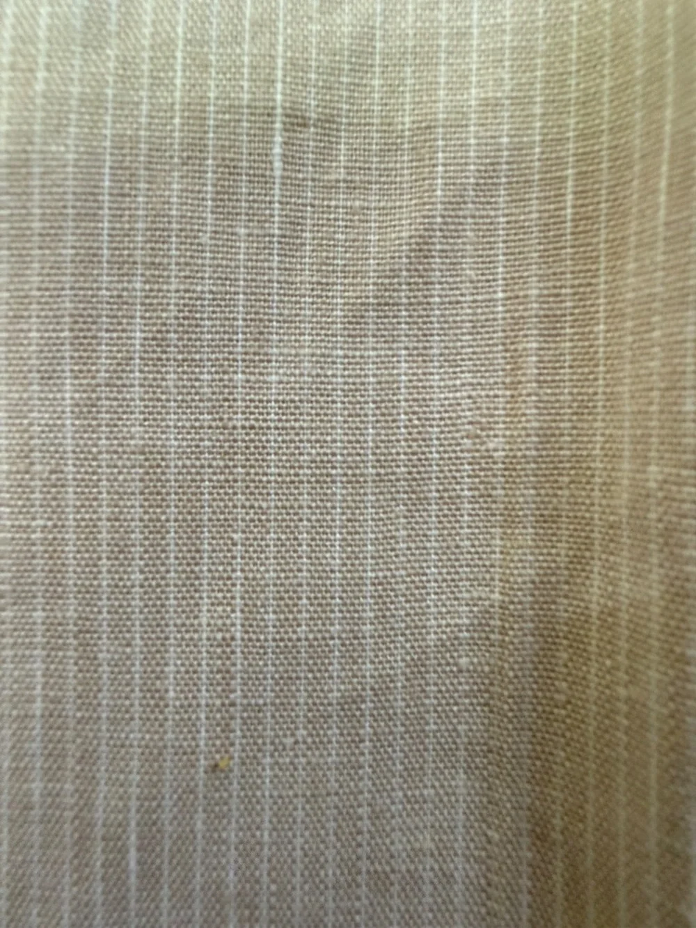 Banana Republic Jackson Fit  linen pants, Cream with white pinstripes, Size 6